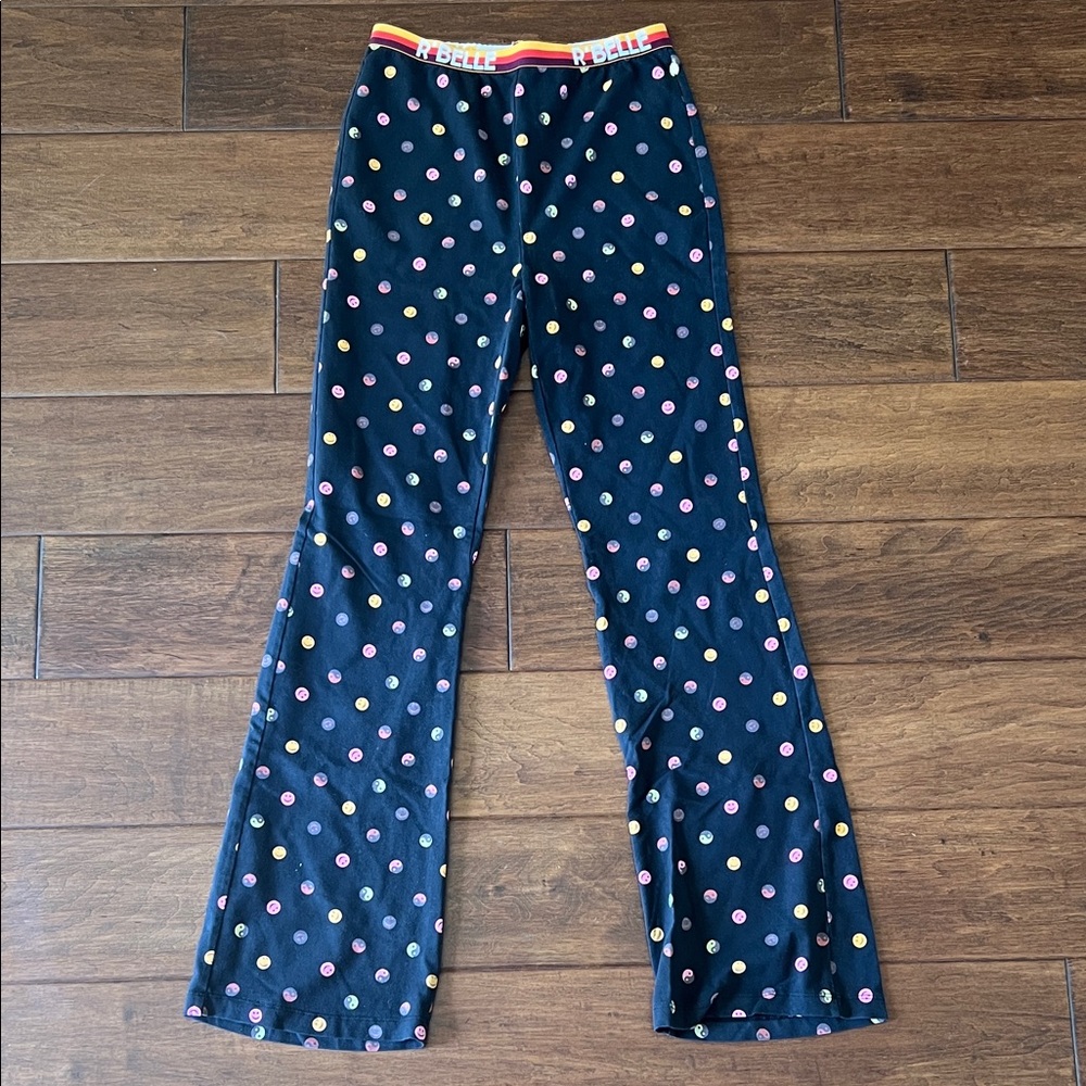 Scotch & Soda kids Polka Dot Kids flare Bottoms yingyang smile face patterns 12